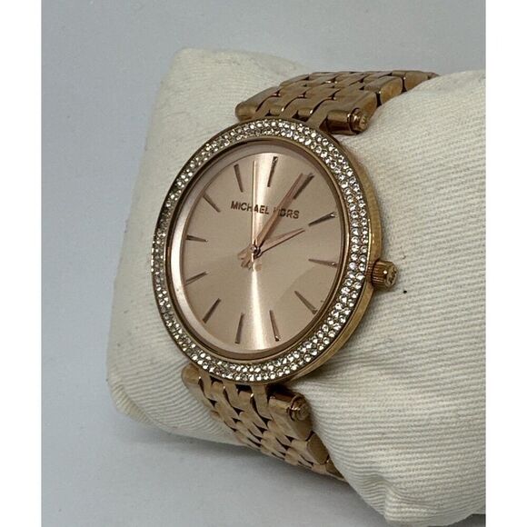 Michael Kors Darci MK3192 Women's Rose Gold Stainless Steel Analog Watch HME528 - Picture 3 of 11